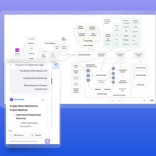 Smart AI Chatbot with Diagram Intelligence